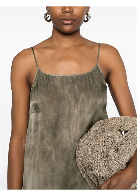 anaya dress woman grey and green UMA WANG | UW5082UW840